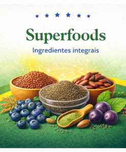 Superfoods e ingredientes integrais